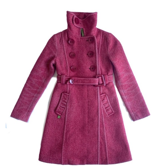 🆕 Soïa & Kyo Amazing Red Coat 💓 - Picture 1 of 4